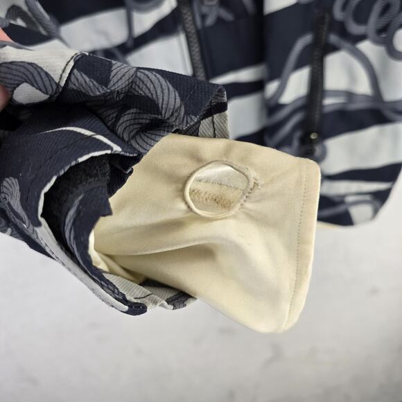 WESC Hooded Jacket Mens Medium Lester Lasso AOP Y2K Snowboard Skater Vintage - Picture 8 of 16